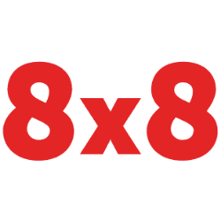 8x8, Inc. logo